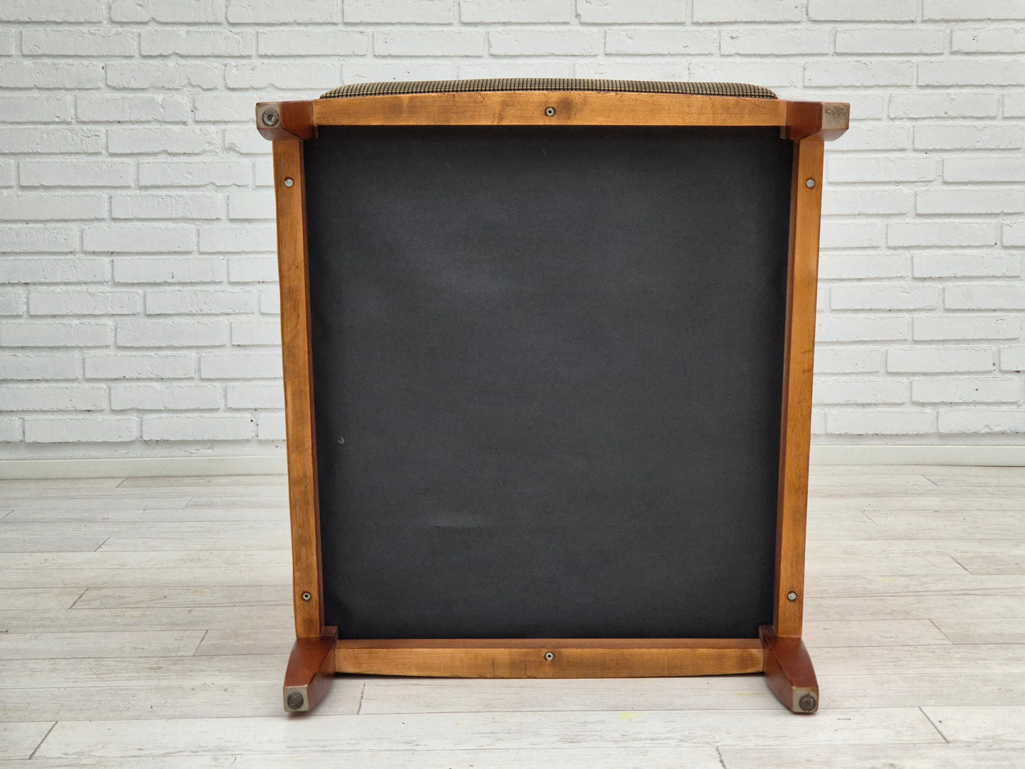 1970s, Scandinavian lounge chairs, original very good condition, art deco style.