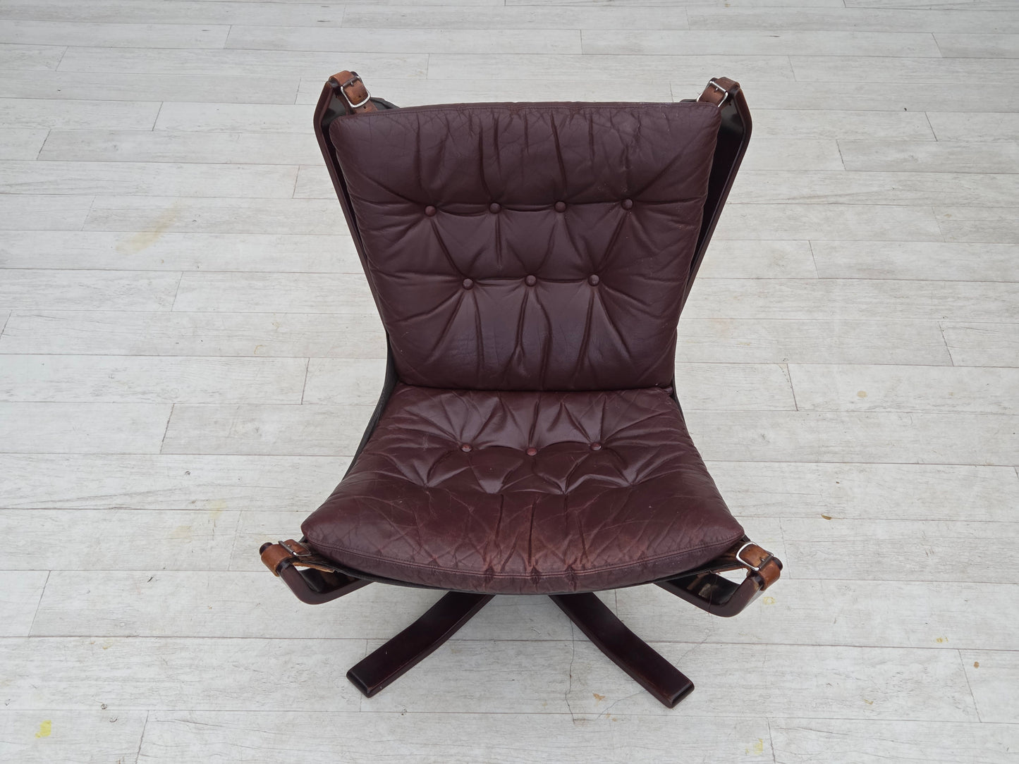 1970s, Norwegian design by Sigurd Ressel, lounge chair, model "Falcon".