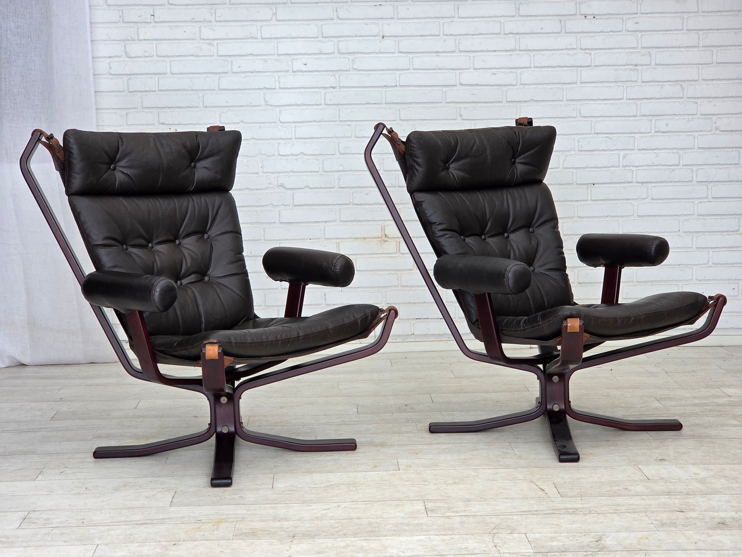 1970s, Norwegian design by Sigurd Ressel, lounge chair model "Falcon".