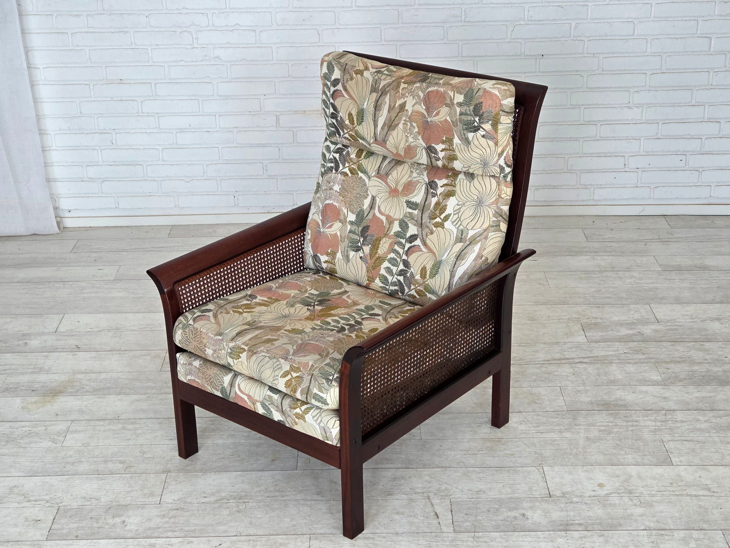 1970s, Swedish highback armchair by Arne Norell.