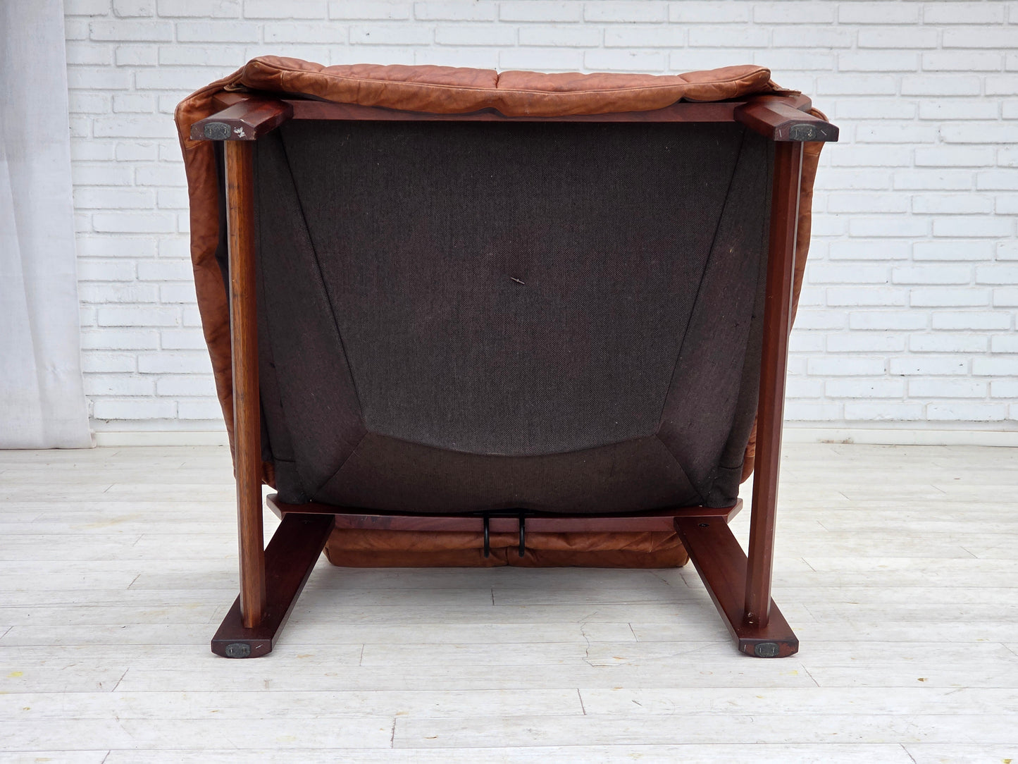 1970s, Norwegian design by Jan Erik Lindgren, armchair model "Amazon"