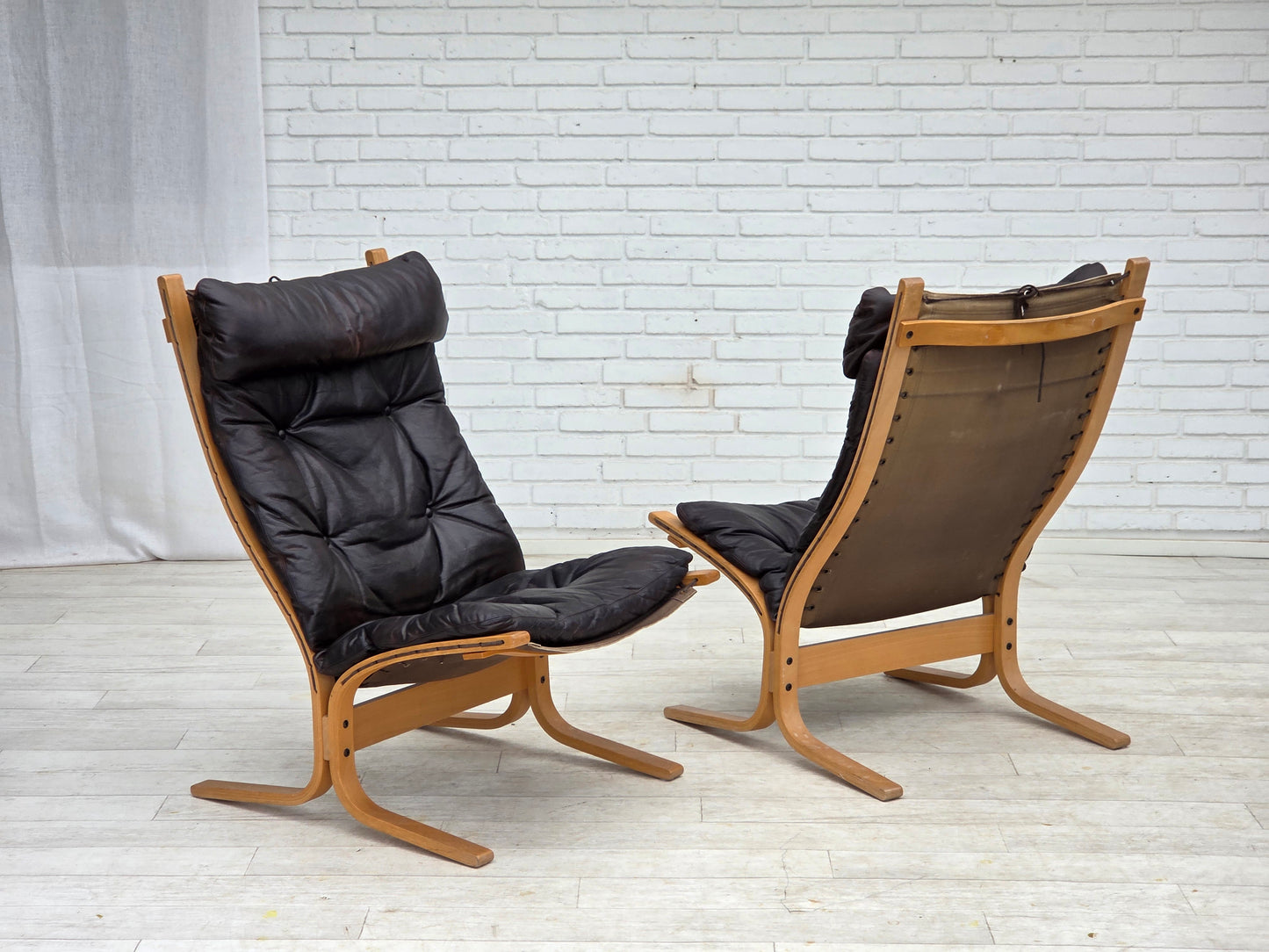 1970s, Norwegian design by Ingmar Relling, lounge chair model "Siesta".