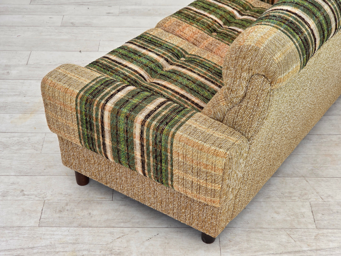 1980s, Danish 2-seater sofa by Nisbo Horsens, furniture wool.
