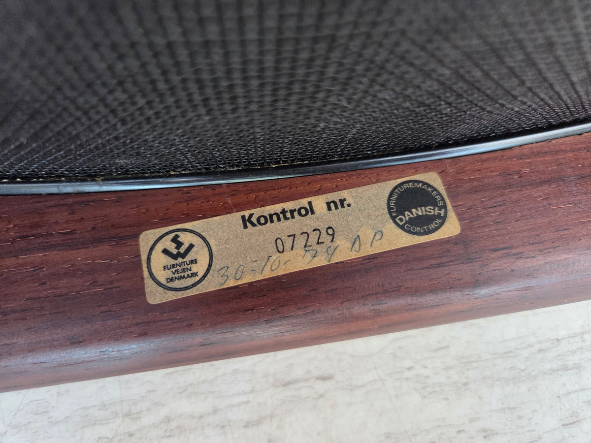 1970s, Danish design by Kristian Vedel, armchair model "Modus".