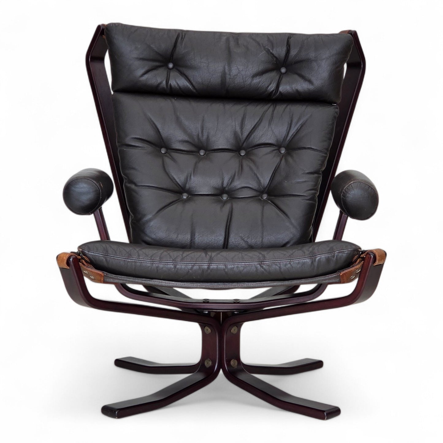 1970s, Norwegian design by Sigurd Ressel, lounge chair model "Falcon".