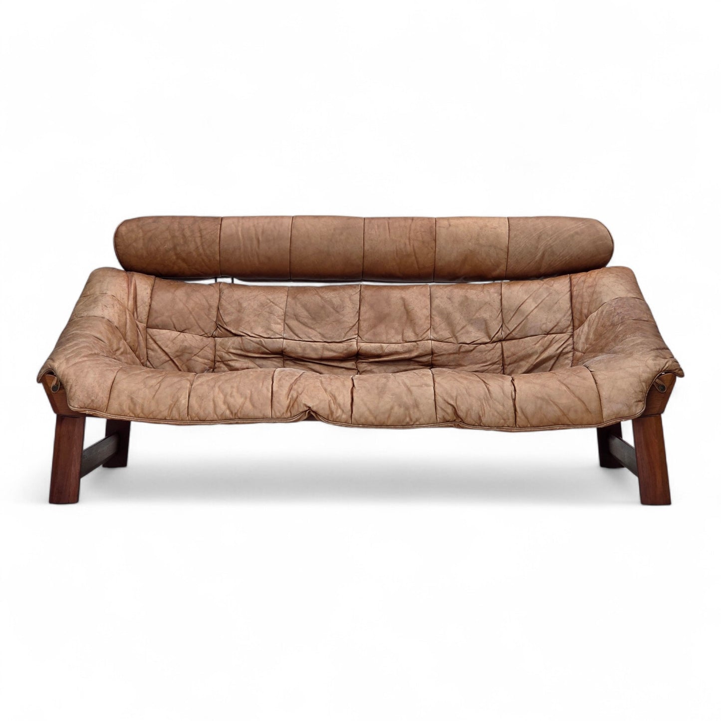1970s, Norwegian design by Jan Erik Lindgren, 2-seater sofa model "Amazon".