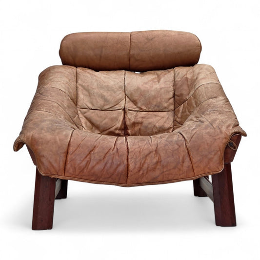 1970s, Norwegian design by Jan Erik Lindgren, armchair model "Amazon"