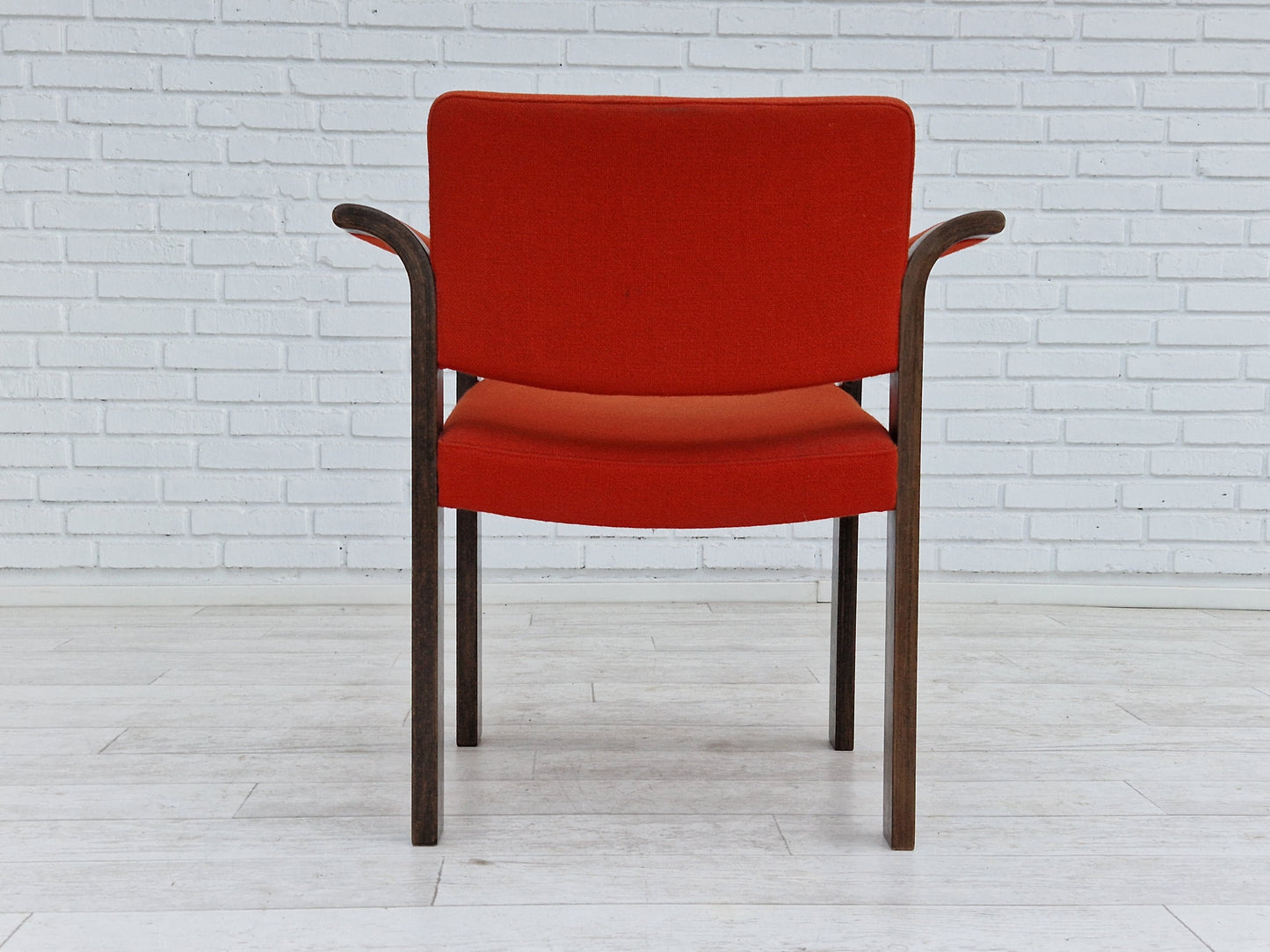 1980s, Danish design by Magnus Olesen, pair of armchairs, original condition.