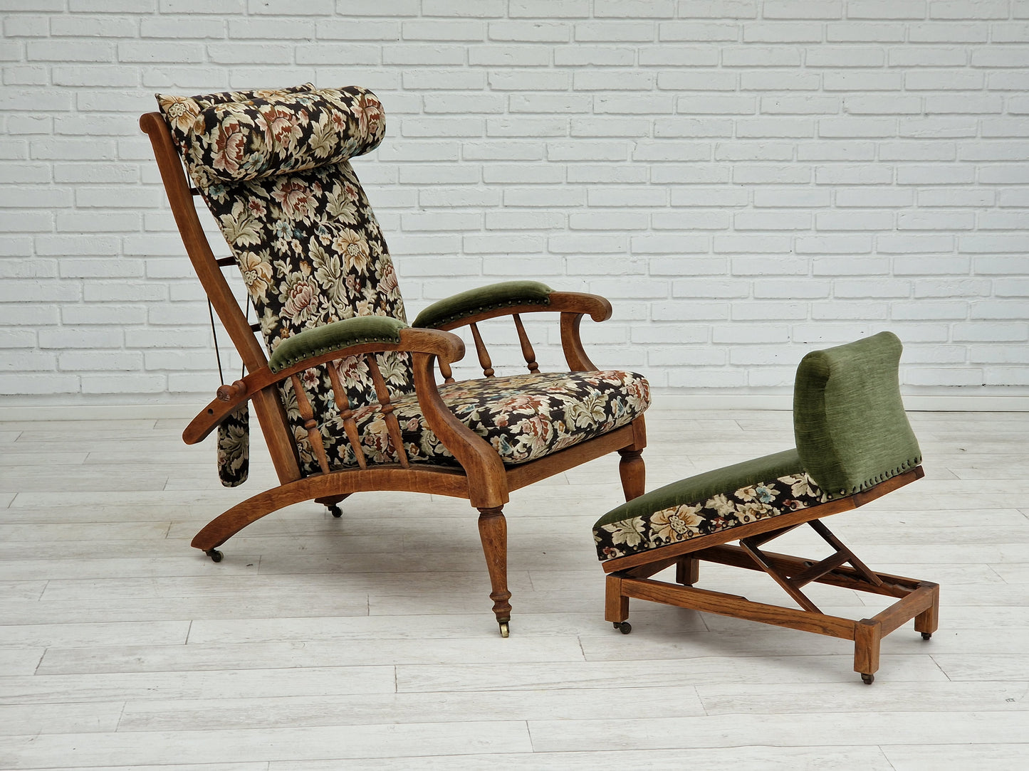 1950s, original British design by Jas Shoolbred, Morris and Co style.