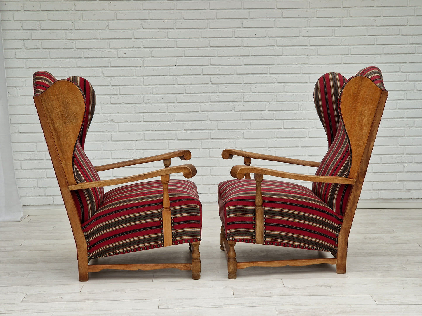 1960s, Vintage Danish, pair of relax chair, original condition.