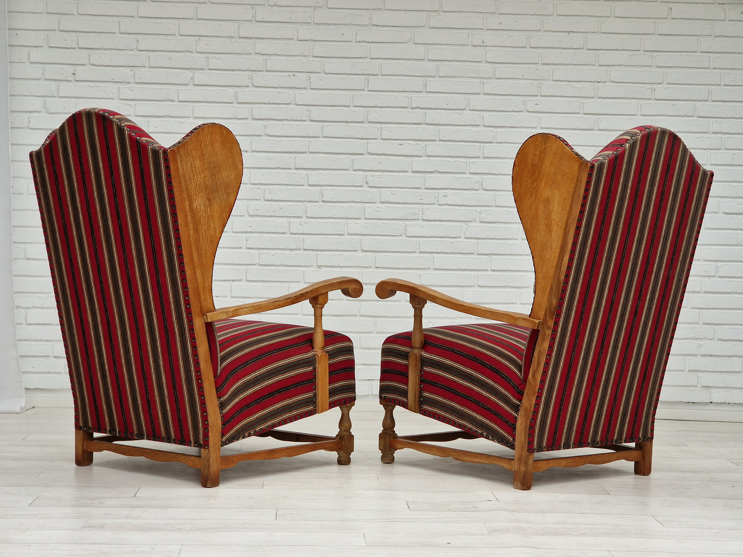 1960s, Vintage Danish, pair of relax chair, original condition.