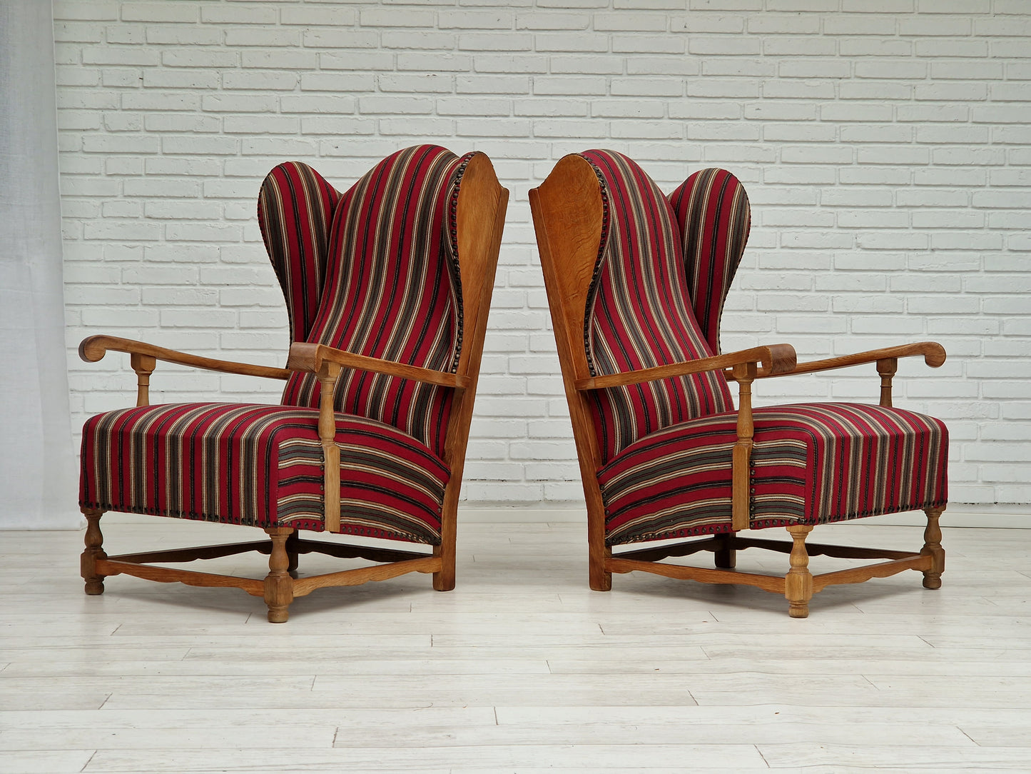 1960s, Vintage Danish, pair of relax chair, original condition.