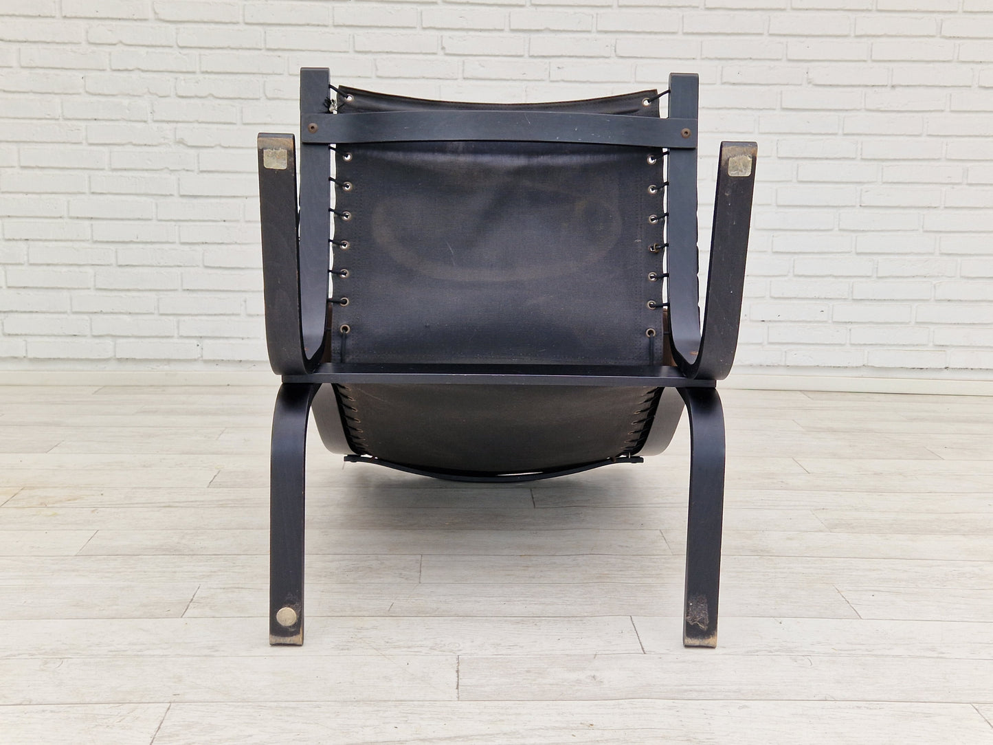 1960’s, Norwegian design, "Siesta" lounge chair by Ingmar Relling, leather, bentwood.