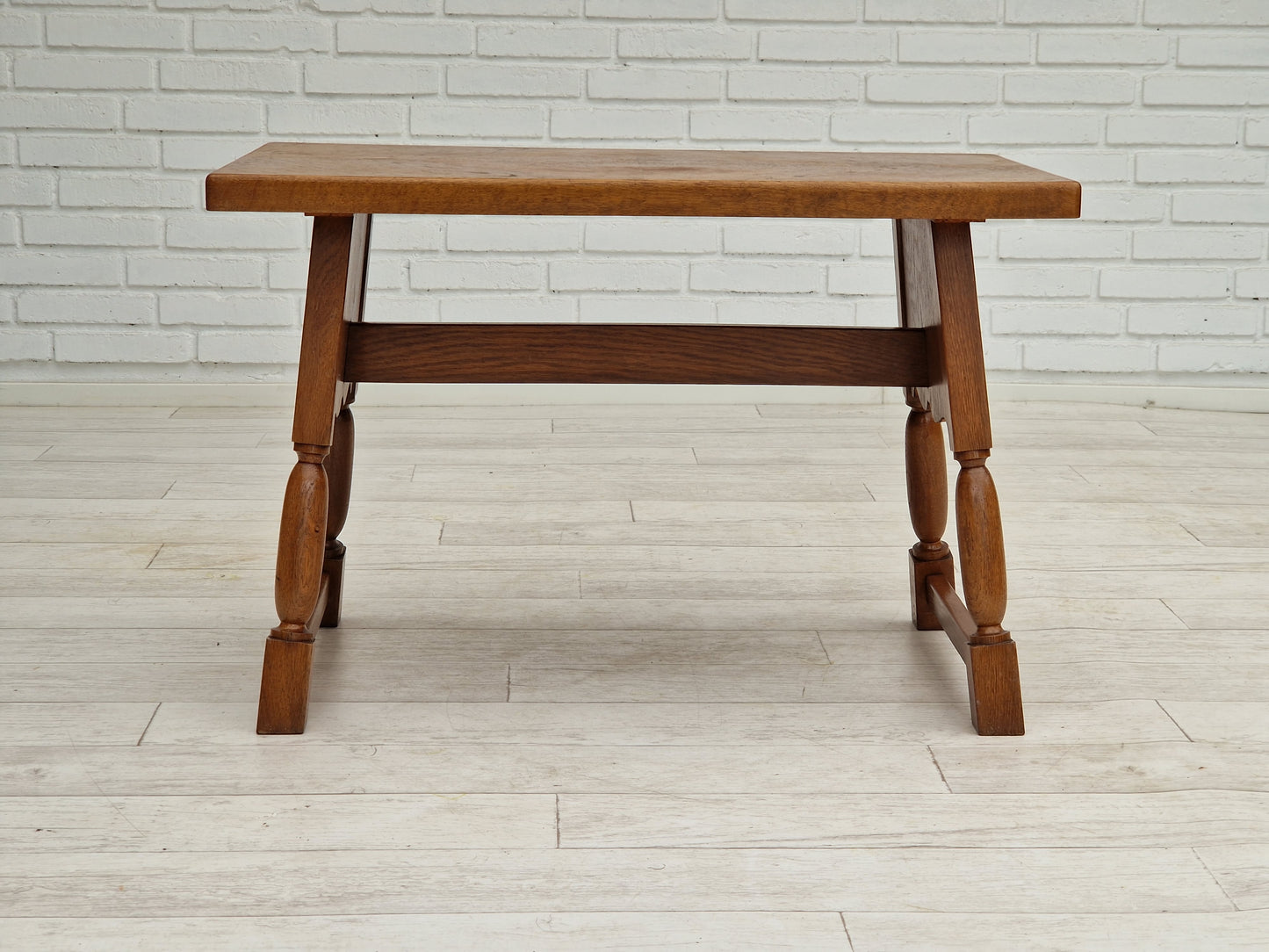 1950s, Danish design, oak wood coffee table, original condition.