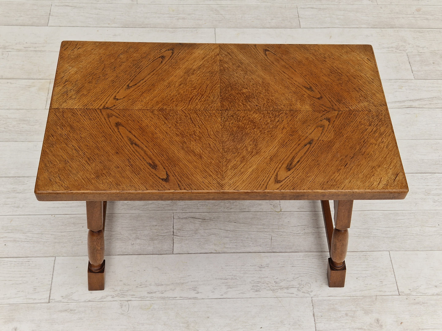 1950s, Danish design, oak wood coffee table, original condition.