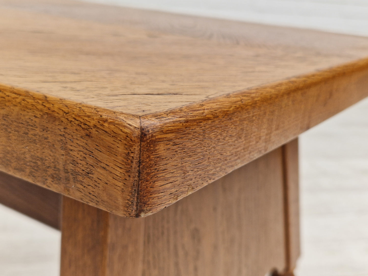 1950s, Danish design, oak wood coffee table, original condition.