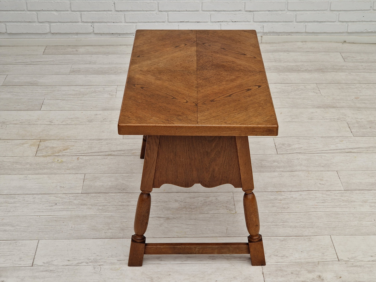 1950s, Danish design, oak wood coffee table, original condition.