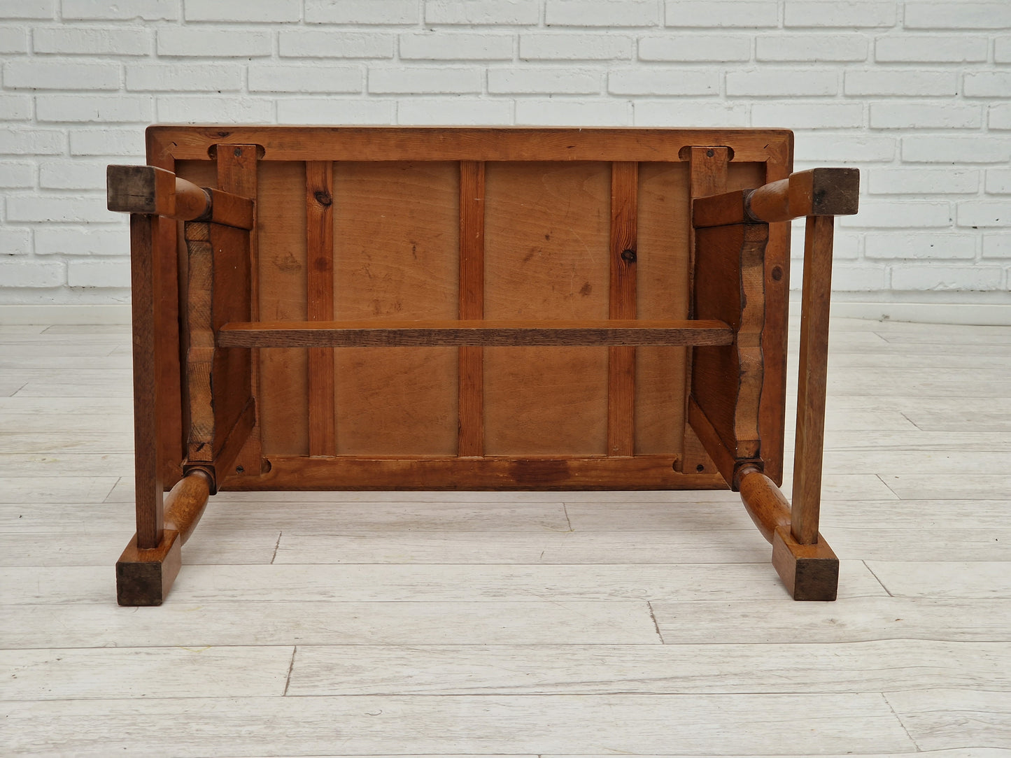 1950s, Danish design, oak wood coffee table, original condition.