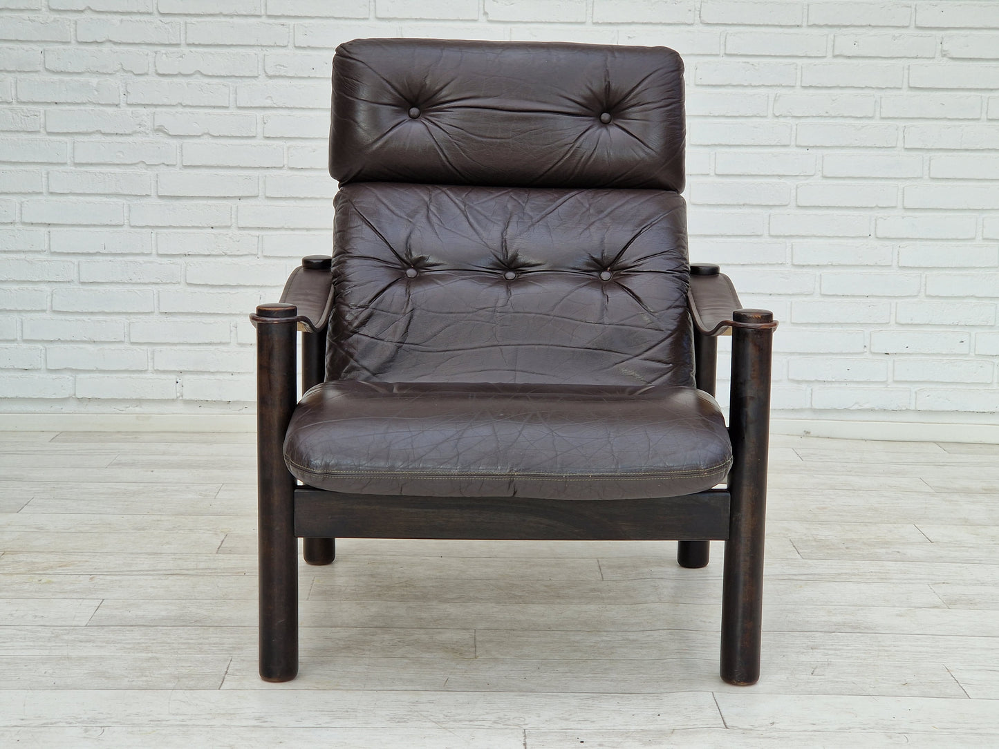 1970s, Danish design by Ebbe Gehl & Søren Nissen, lounge armchair, original good condition.