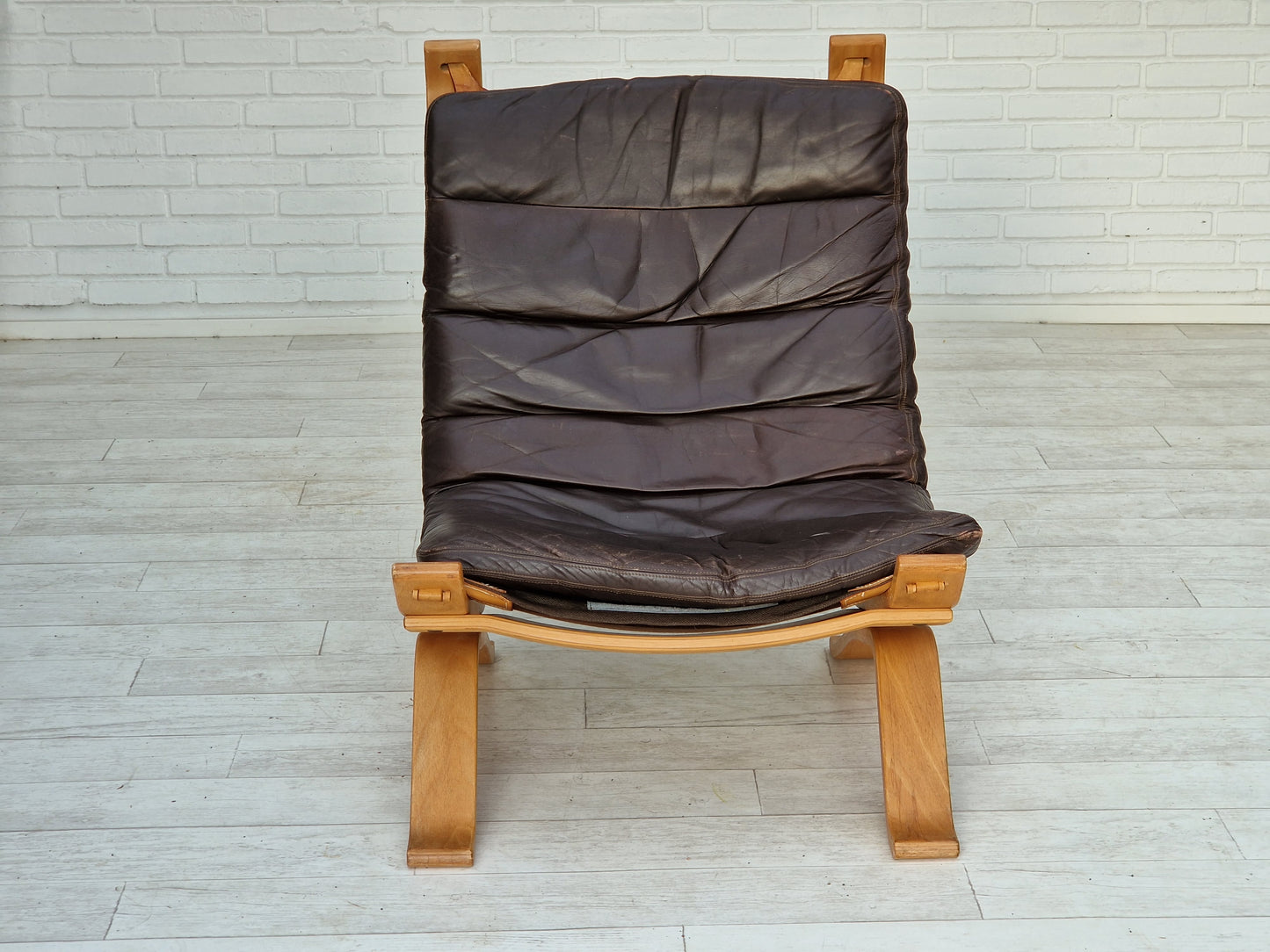 1970s, Danish design by Brammin Møbler, "Focus" lounge chair, original very good condition.