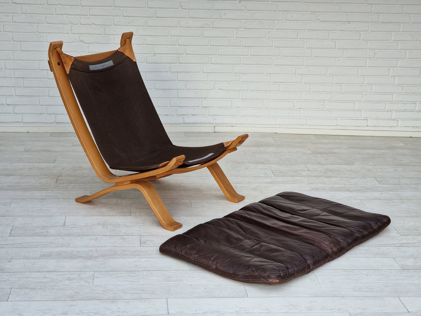 1970s, Danish design by Brammin Møbler, "Focus" lounge chair, original very good condition.