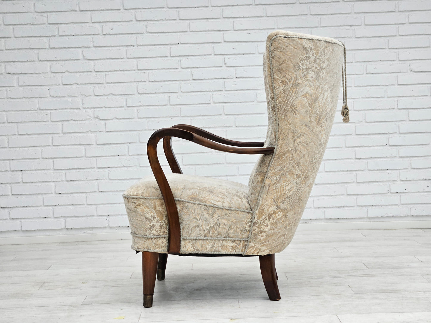 1960s, Danish design by Alfred Christensen for Slagelse Møbelværk, armchair in good condition.