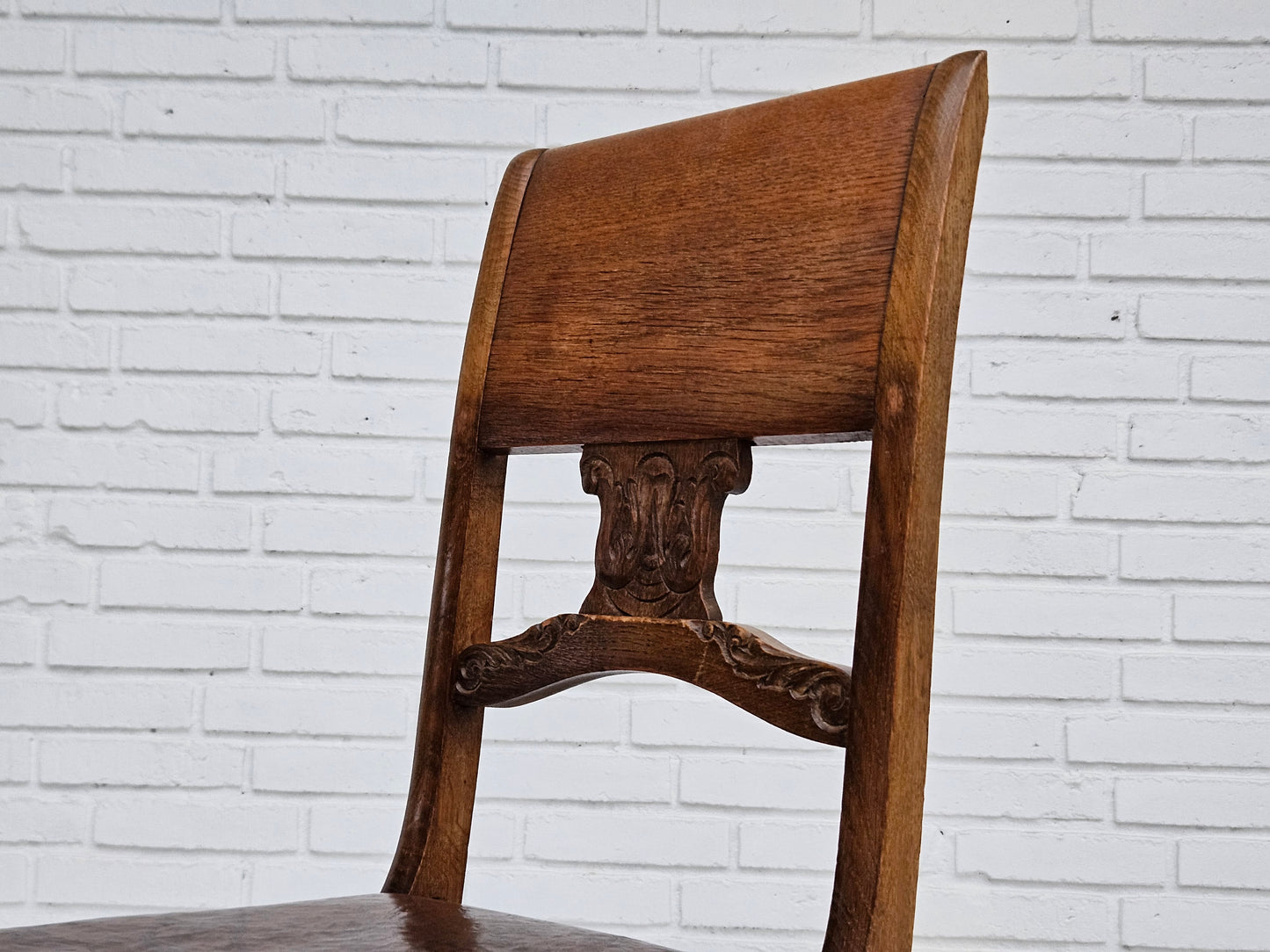 1930s, set of 6 scandinavian chairs, original good condition.