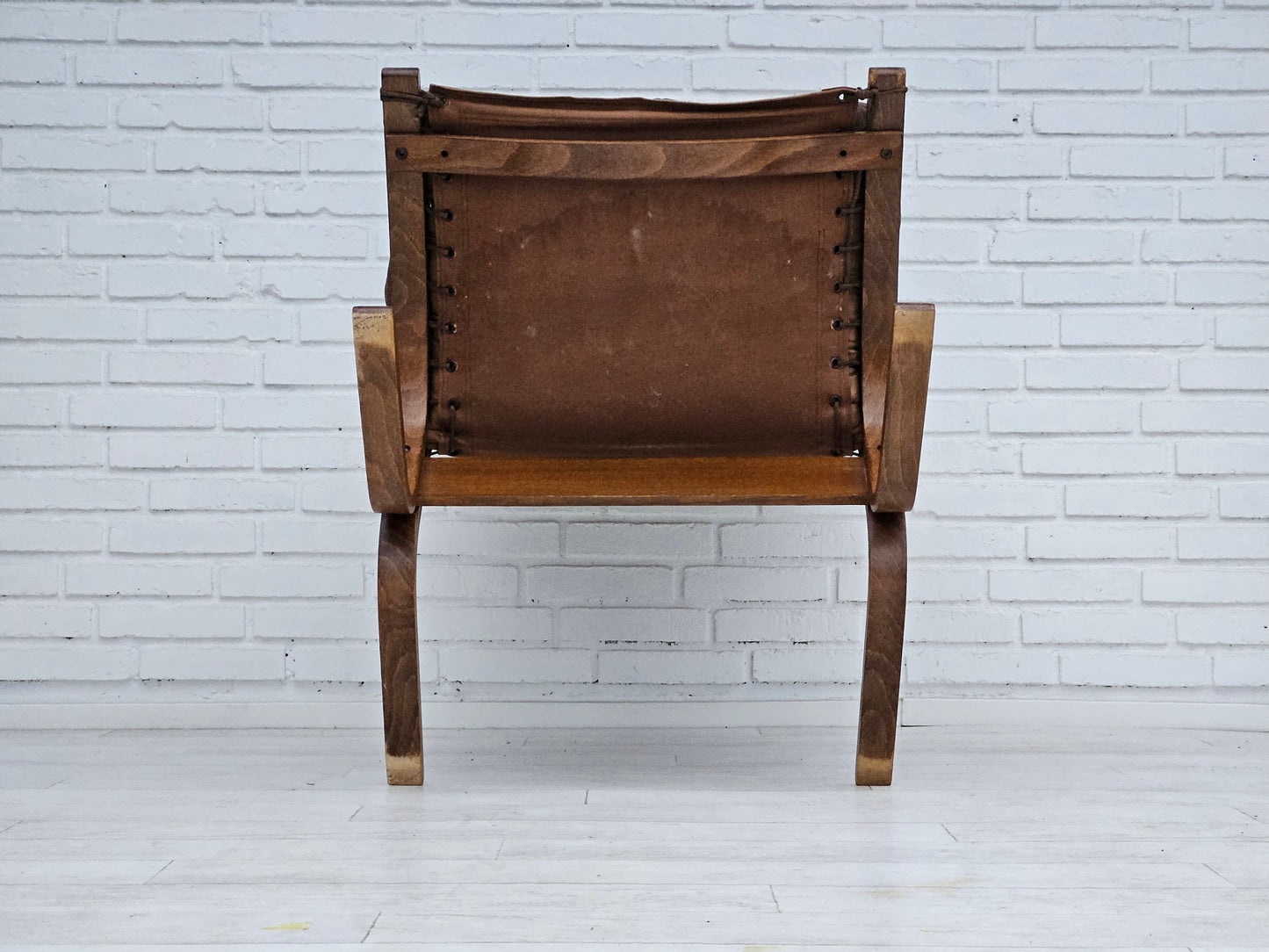 1970’s, Norwegian design, "Siesta" lounge chair by Ingmar Relling, leather, bentwood.