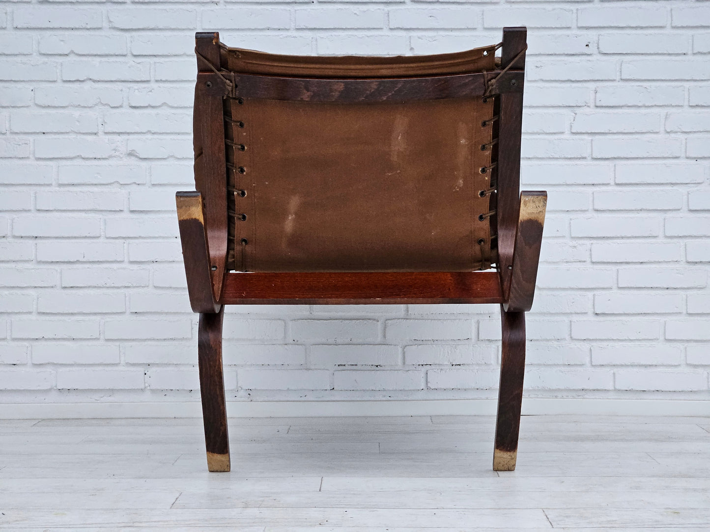 1970’s, Norwegian design, "Siesta" lounge chair by Ingmar Relling, leather, bentwood.