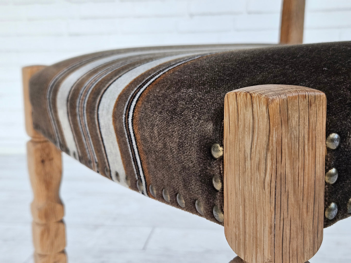 1970s, set 6 pcs of Danish dinning chairs, original good condition.