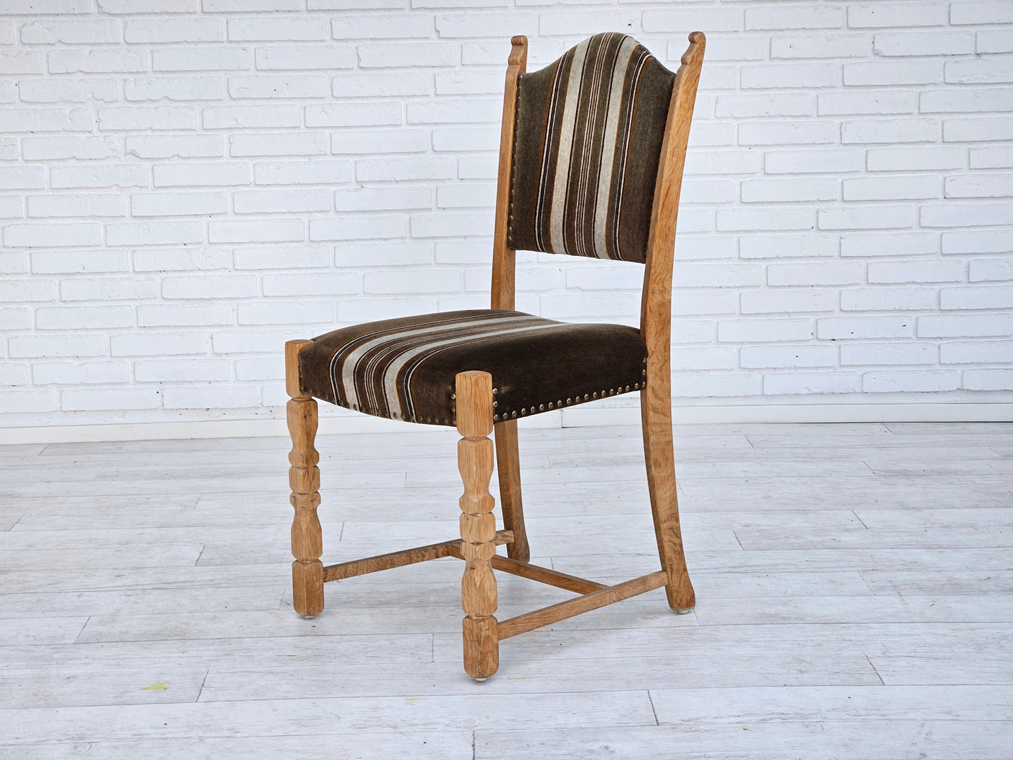 1970s, set 6 pcs of Danish dinning chairs, original good condition.