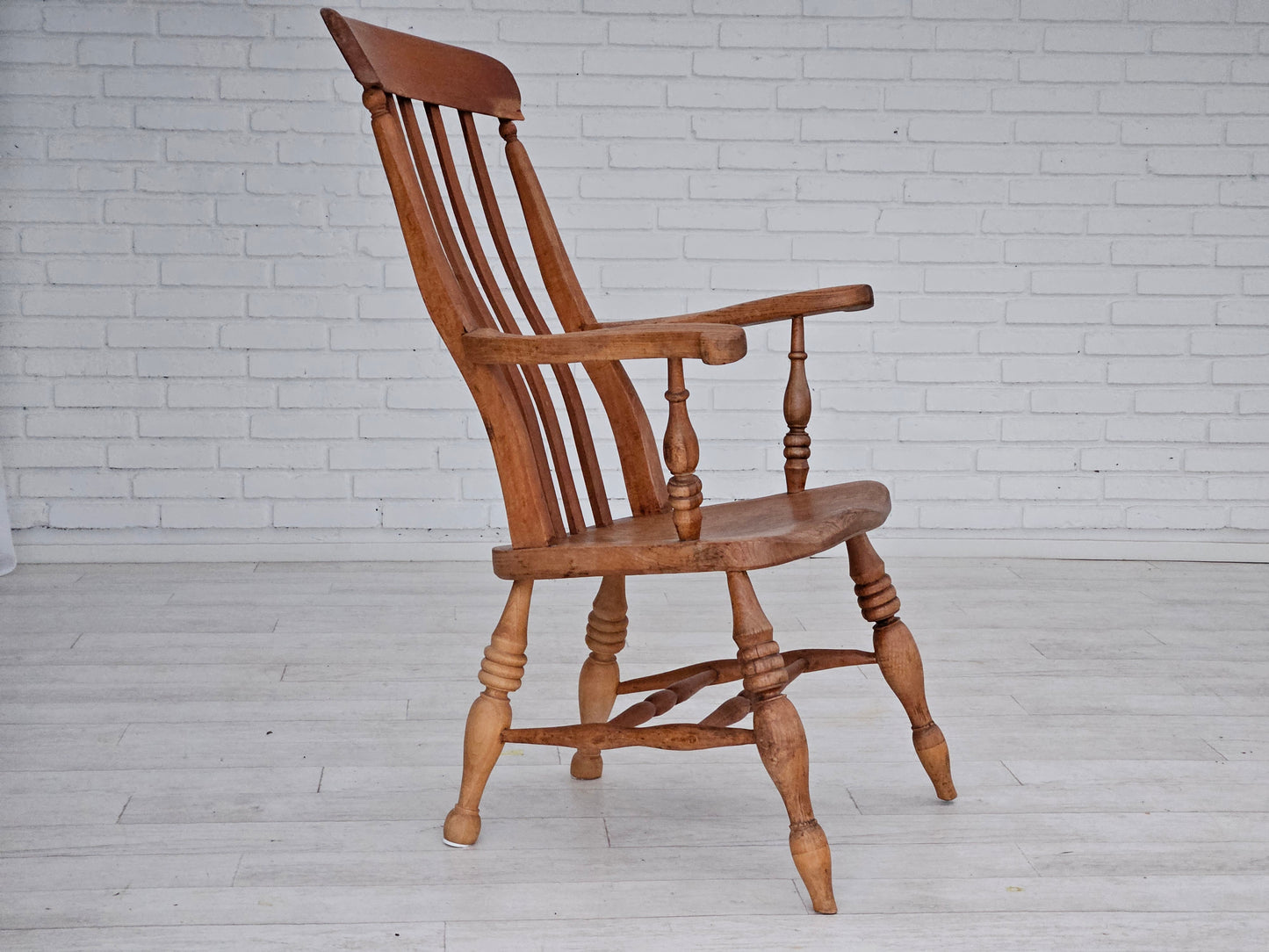 1950s, Scandinavian design, wood armchair, ash wood, oak wood.