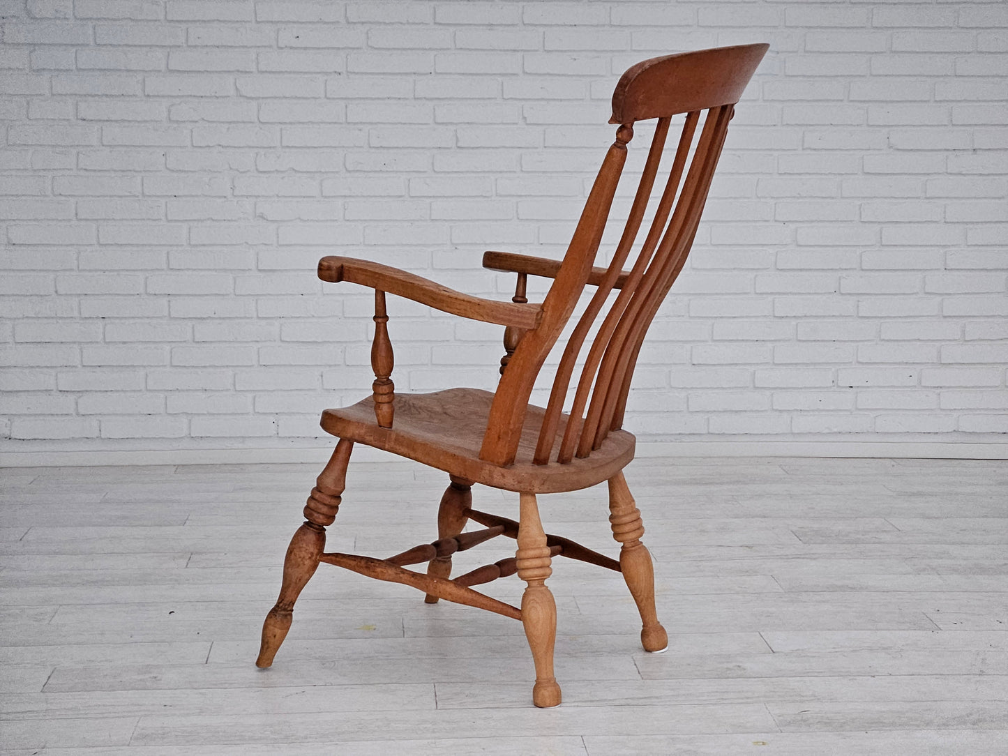 1950s, Scandinavian design, wood armchair, ash wood, oak wood.