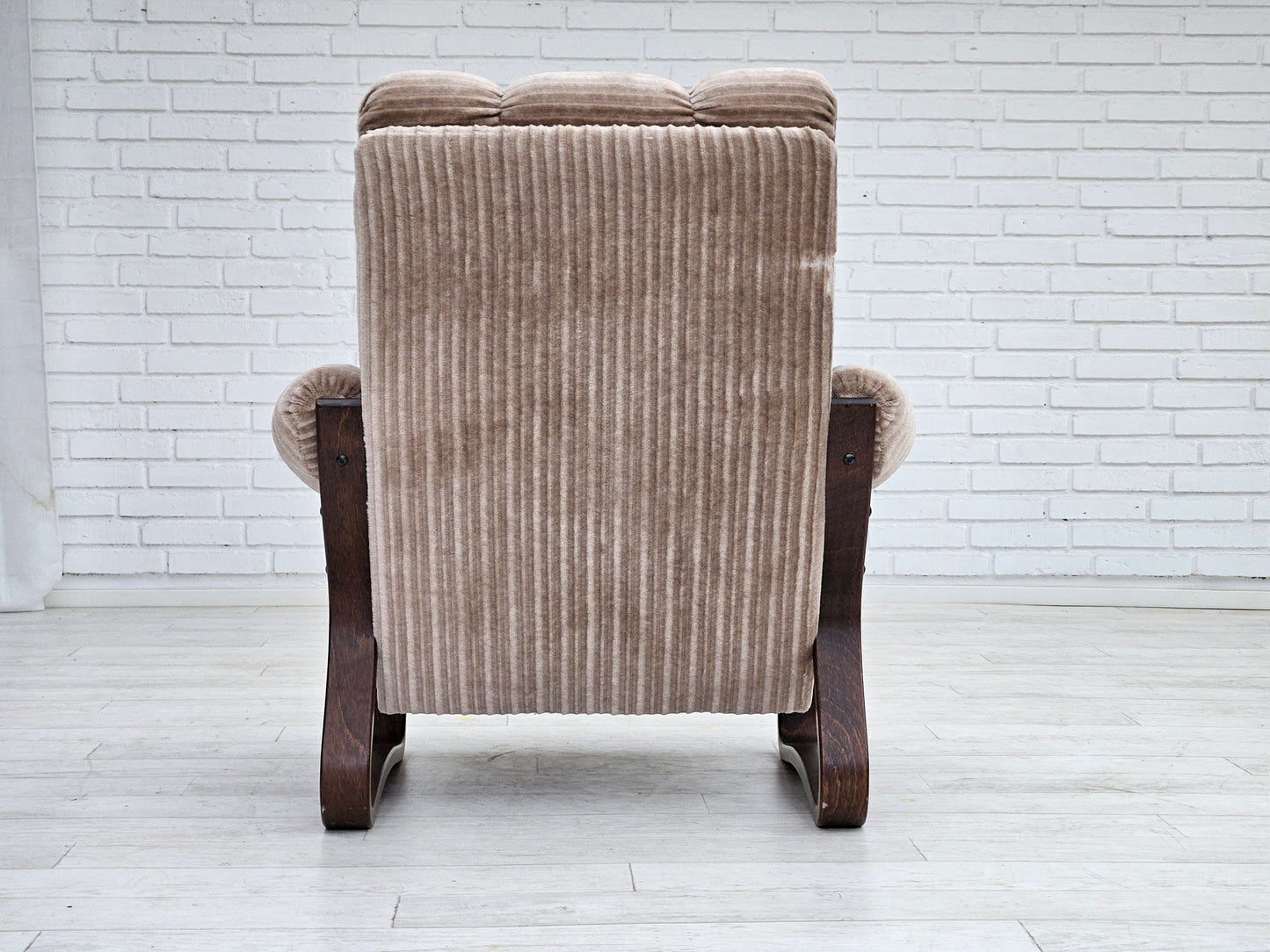 1970s, Danish lounge chair, original very good condition, corduroy.