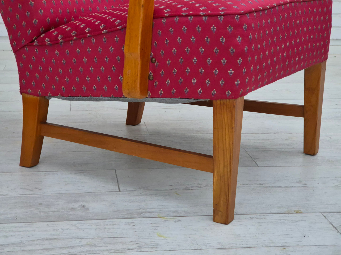 1970s, Scandinavian chairs, original very good condition, ash wood.