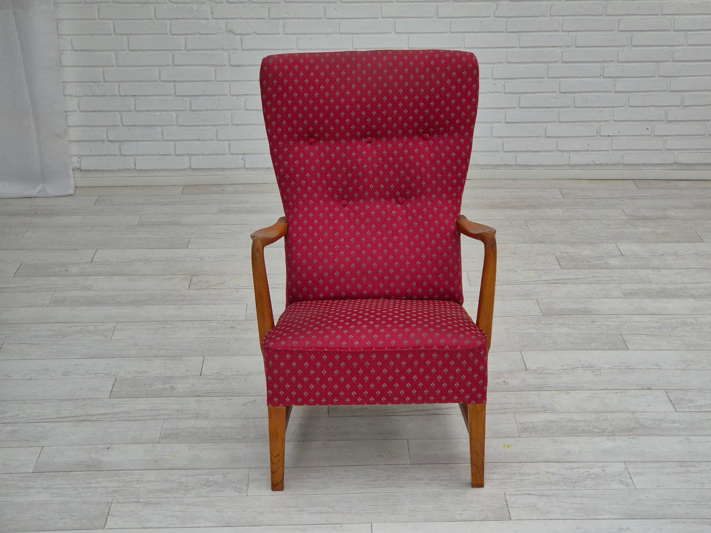 1970s, Scandinavian chairs, original very good condition, ash wood.