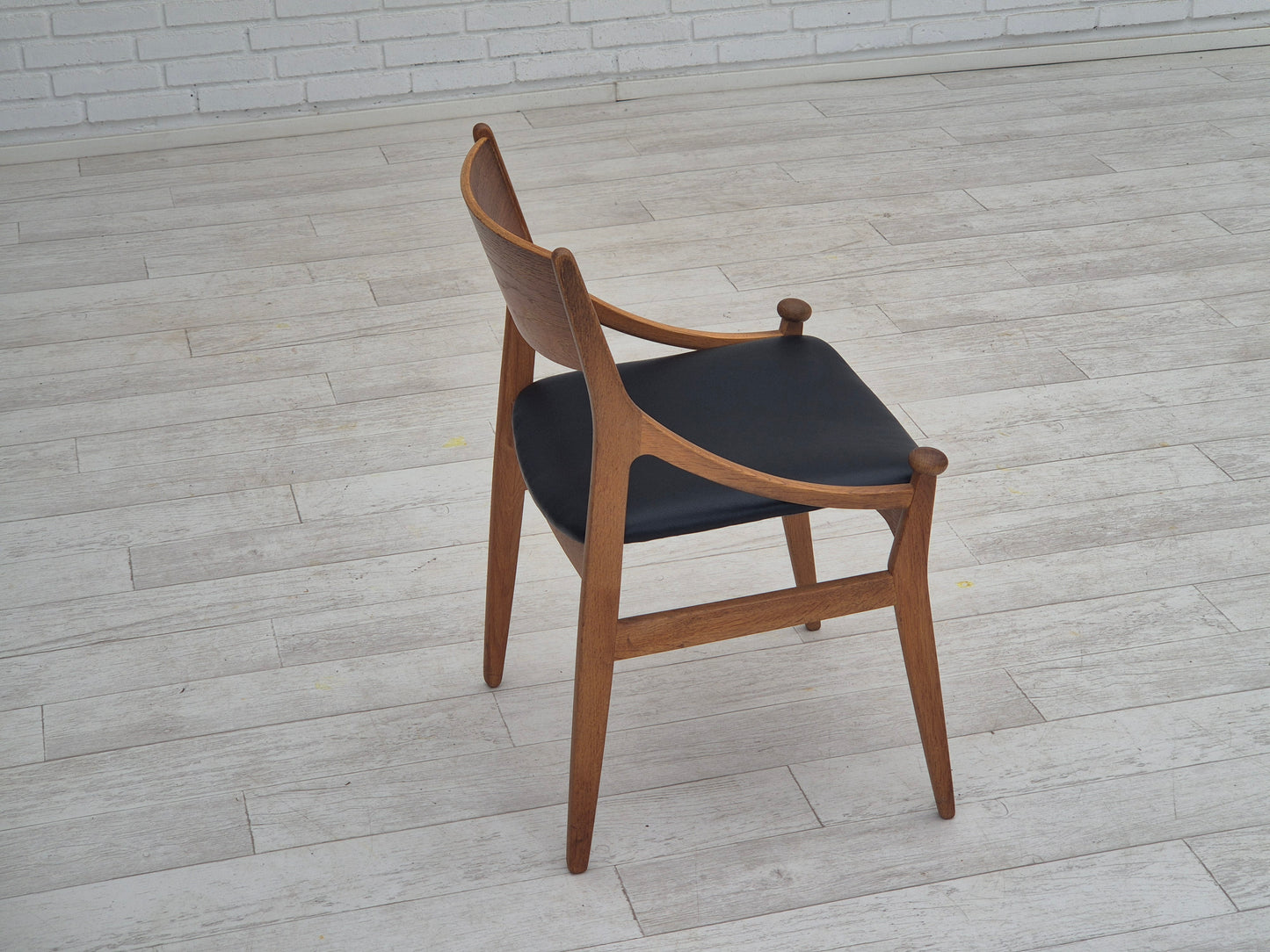 1960s, Danish design by Vestervig Eriksen for Brdr. Tromborg Møbelfabrik, new reupholstered.