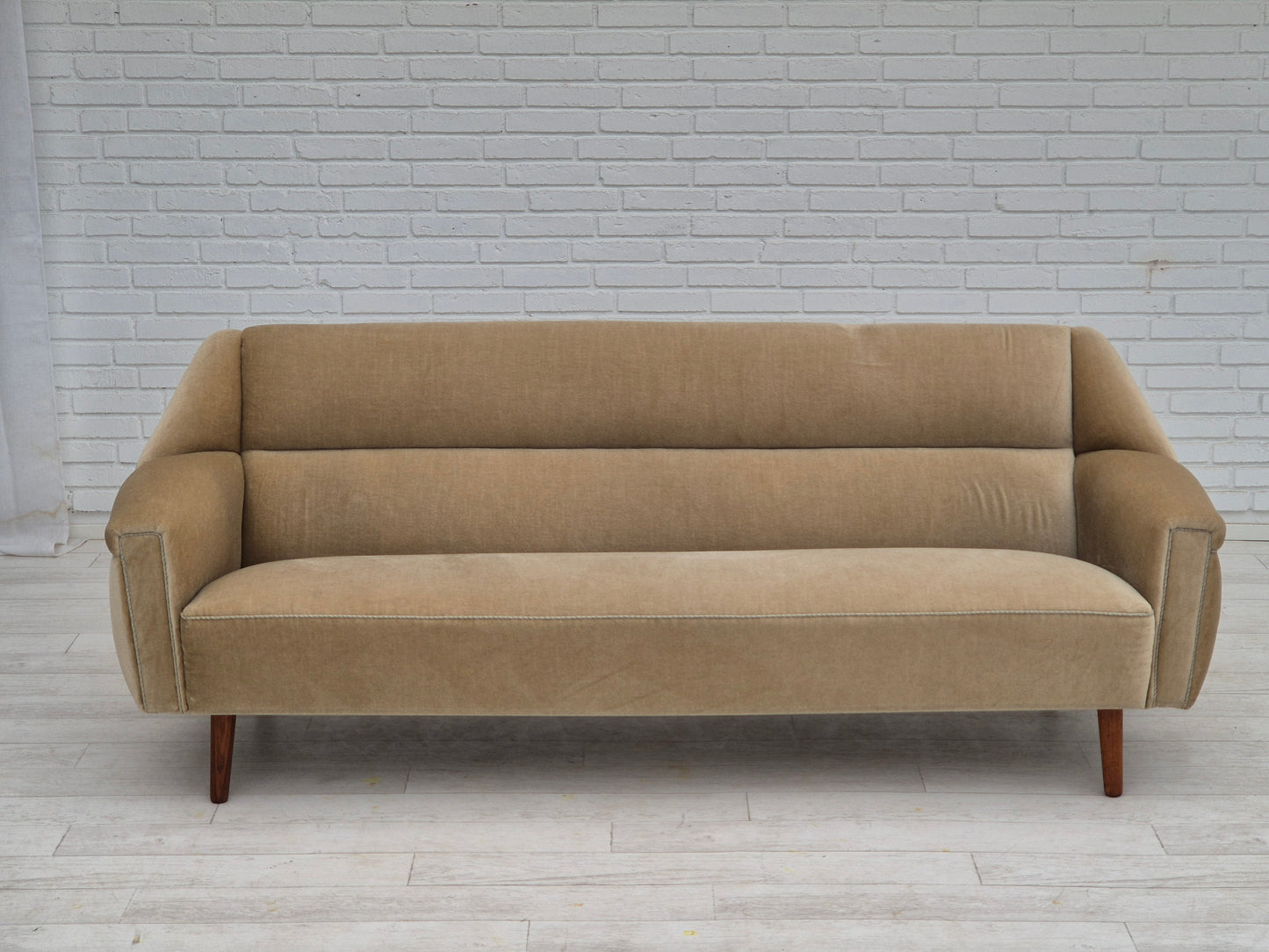 1960s, Danish design by Kurt Østervig for Rolschau Møbler, 3 seater sofa, model 57, original condition.