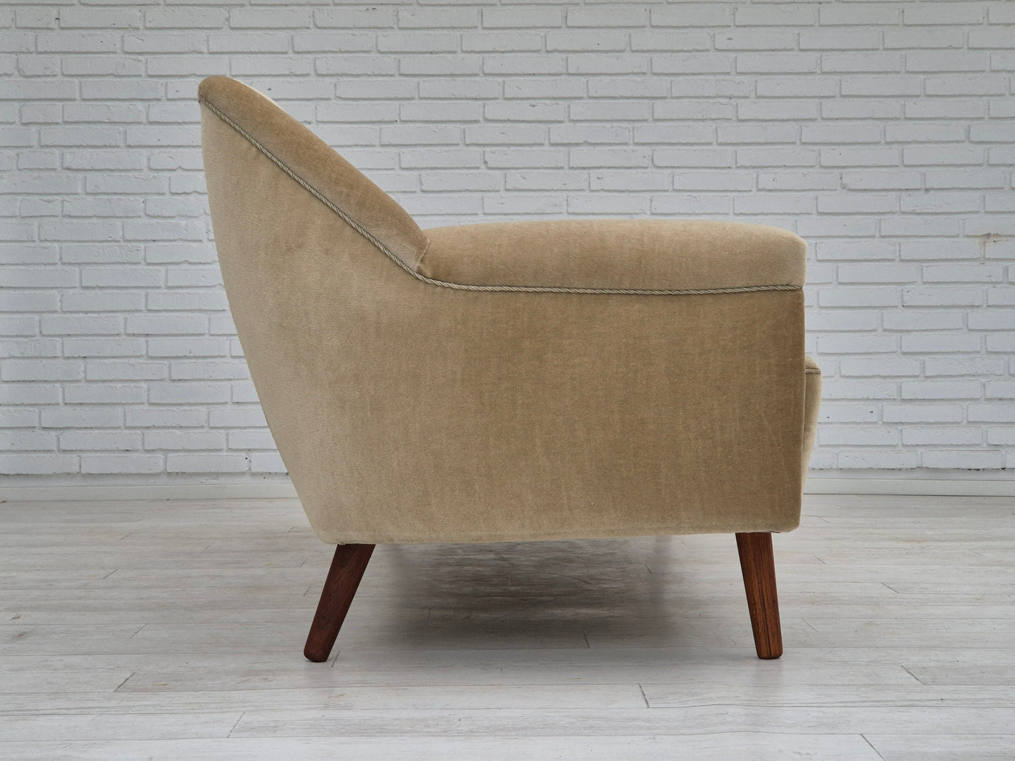 1960s, Danish design by Kurt Østervig for Rolschau Møbler, 3 seater sofa, model 57, original condition.