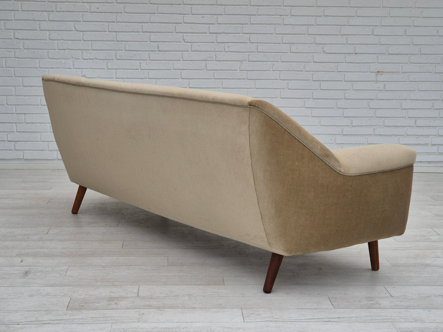 1960s, Danish design by Kurt Østervig for Rolschau Møbler, 3 seater sofa, model 57, original condition.