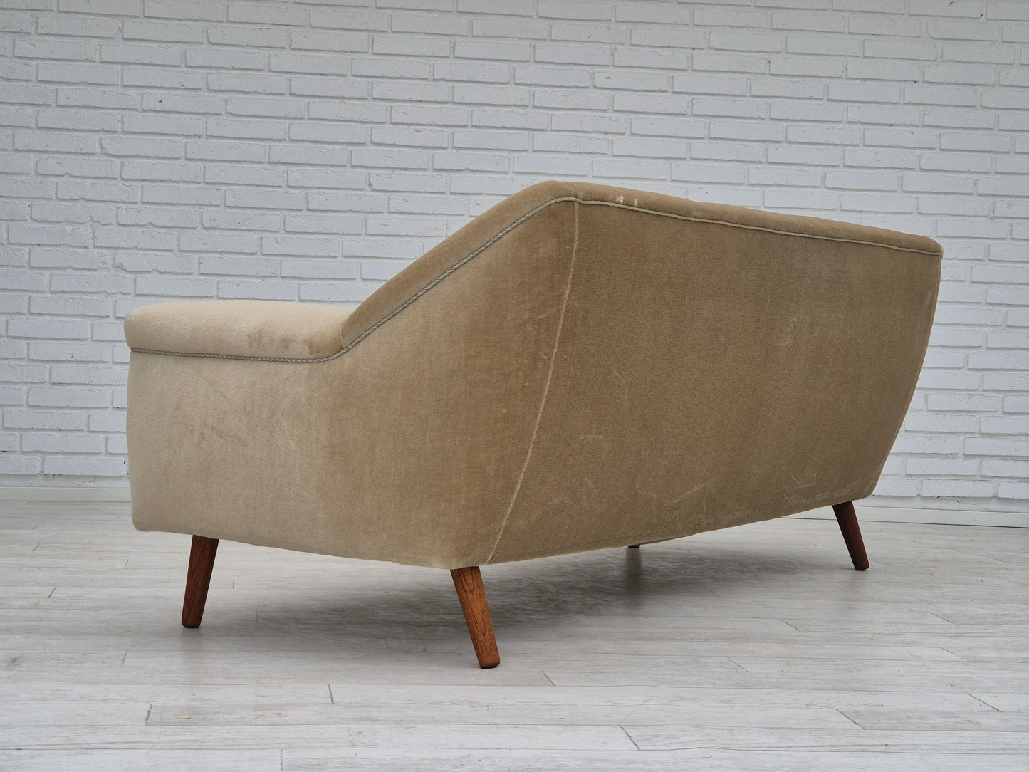 1960s, Danish design by Kurt Østervig for Rolschau Møbler, 3 seater sofa, model 57, original condition.