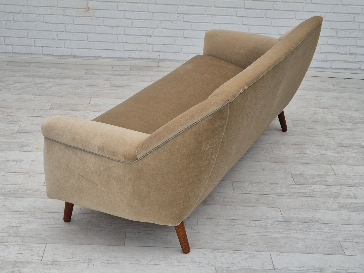 1960s, Danish design by Kurt Østervig for Rolschau Møbler, 3 seater sofa, model 57, original condition.