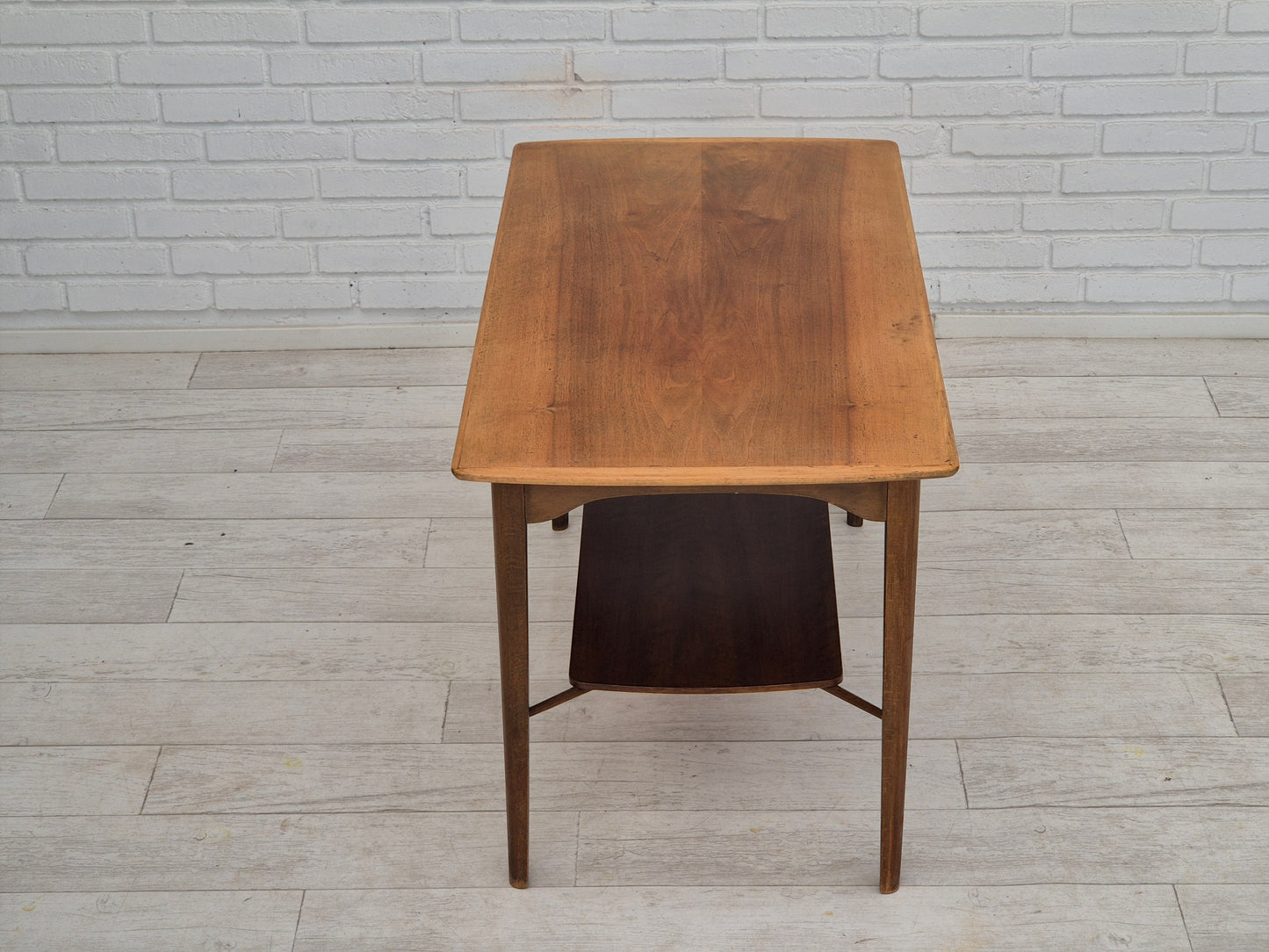 1970s, Danish design, sofa table, teak wood, beech wood, original.