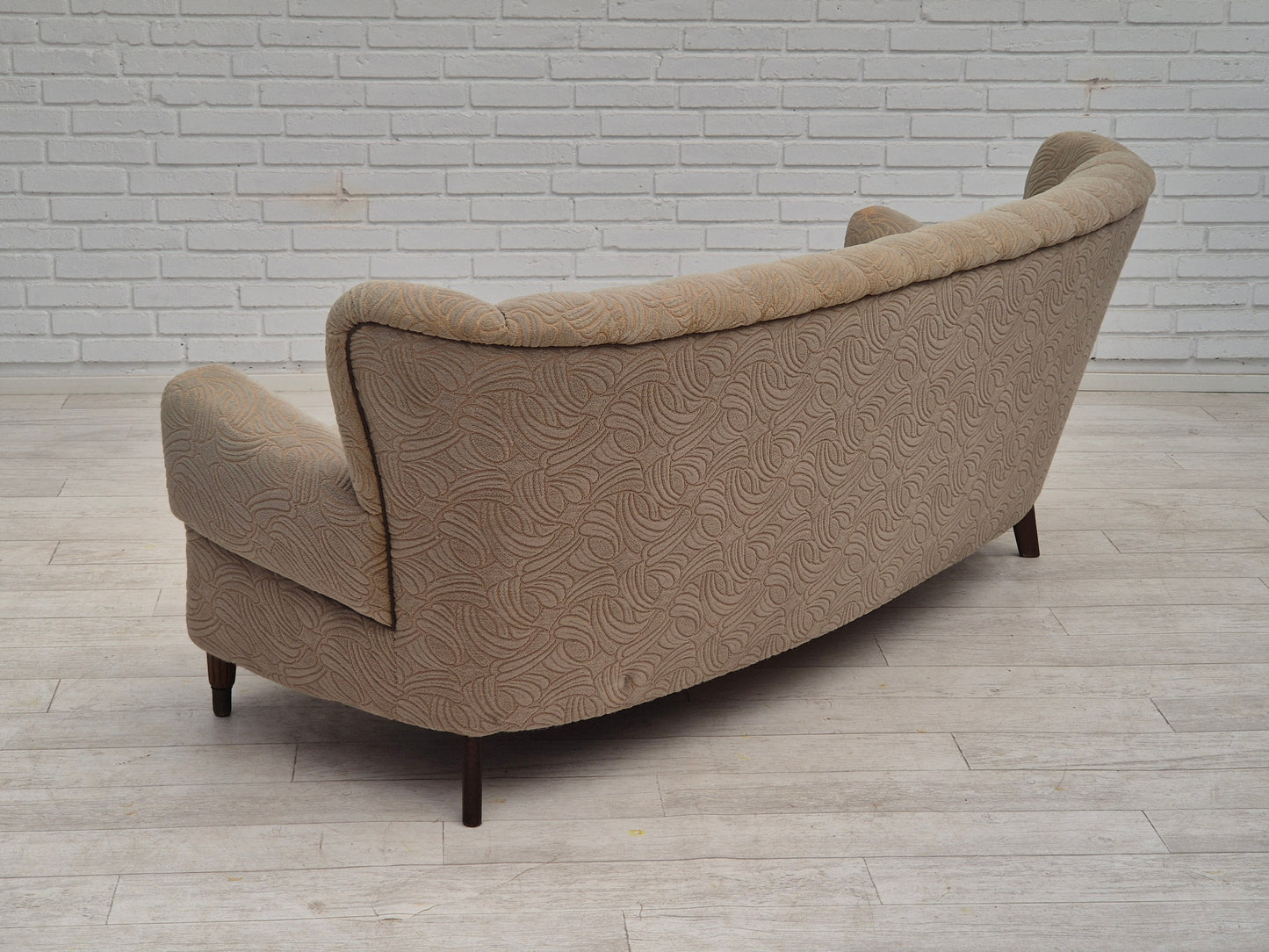 1960s, Danish 3 seater sofa, original good condition, cotton-wool.