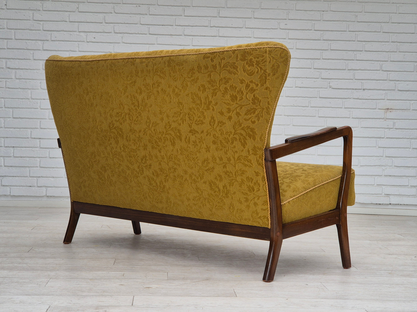 1960s, Danish 2 seater sofa by Søren Hansen for Fritz Hansen, original condition.