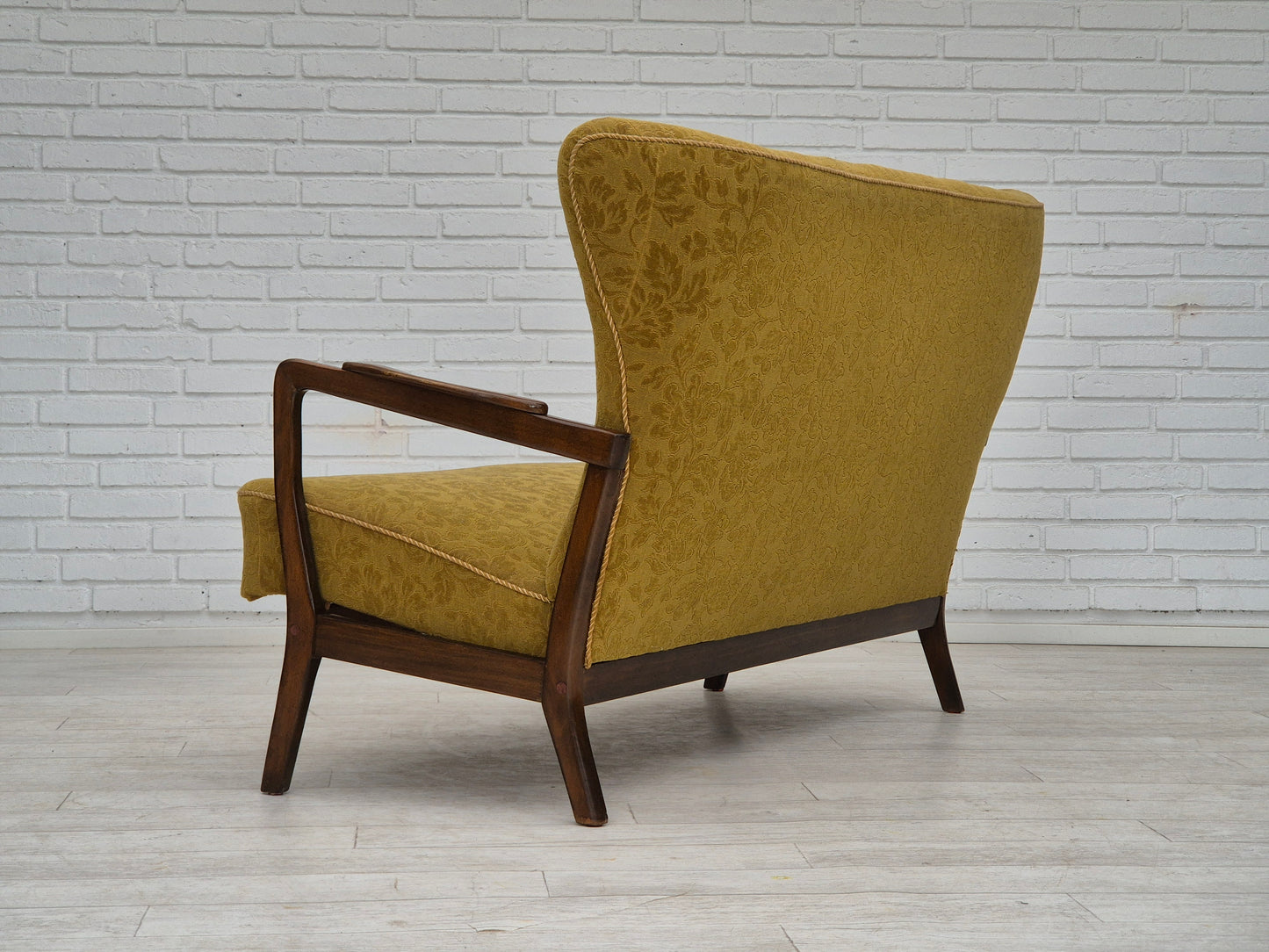 1960s, Danish 2 seater sofa by Søren Hansen for Fritz Hansen, original condition.