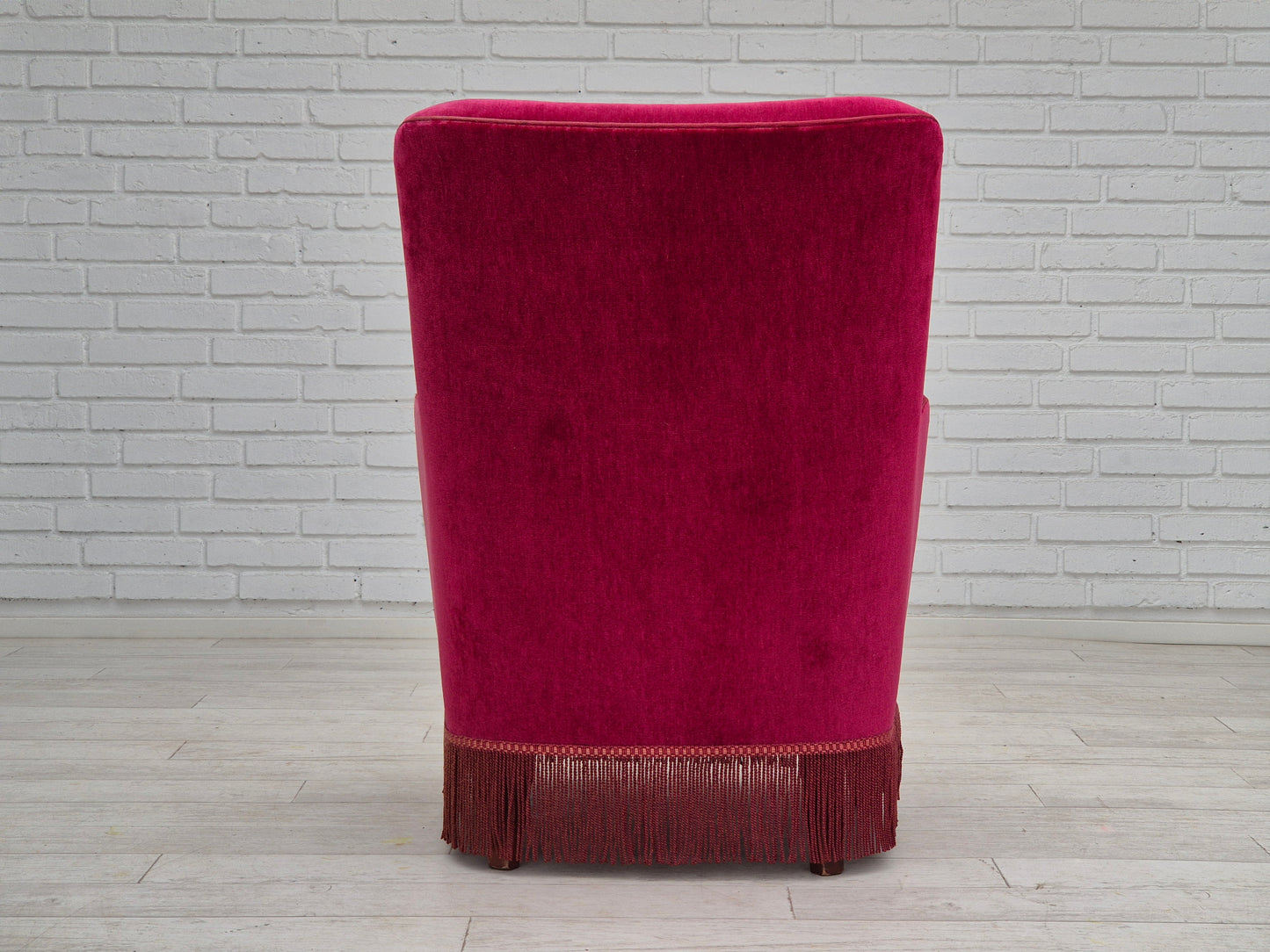 1970s, Danish easy chair, original very good condition, furniture velour.