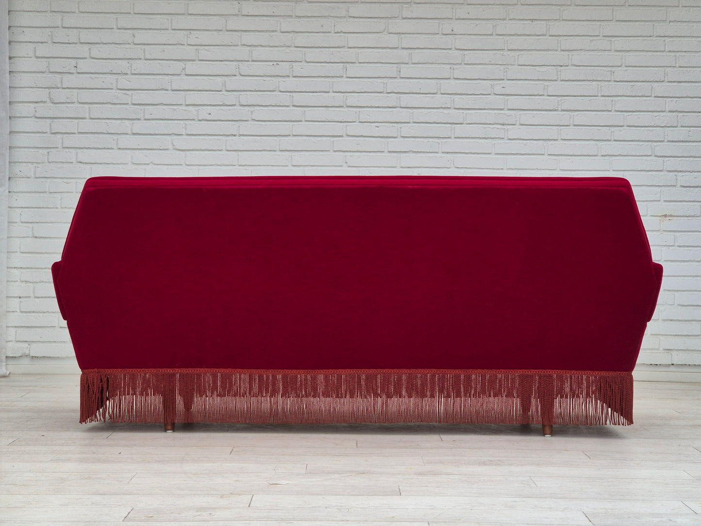 1970s, Danish 3 seater sofa by Ryesberg Møbler, original condition, velour fabric.