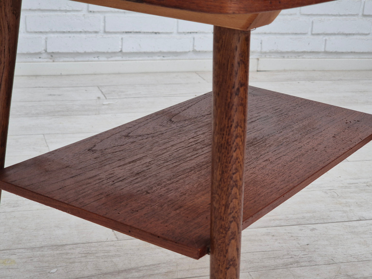 1960s, Danish side table, teak wood, original condition.