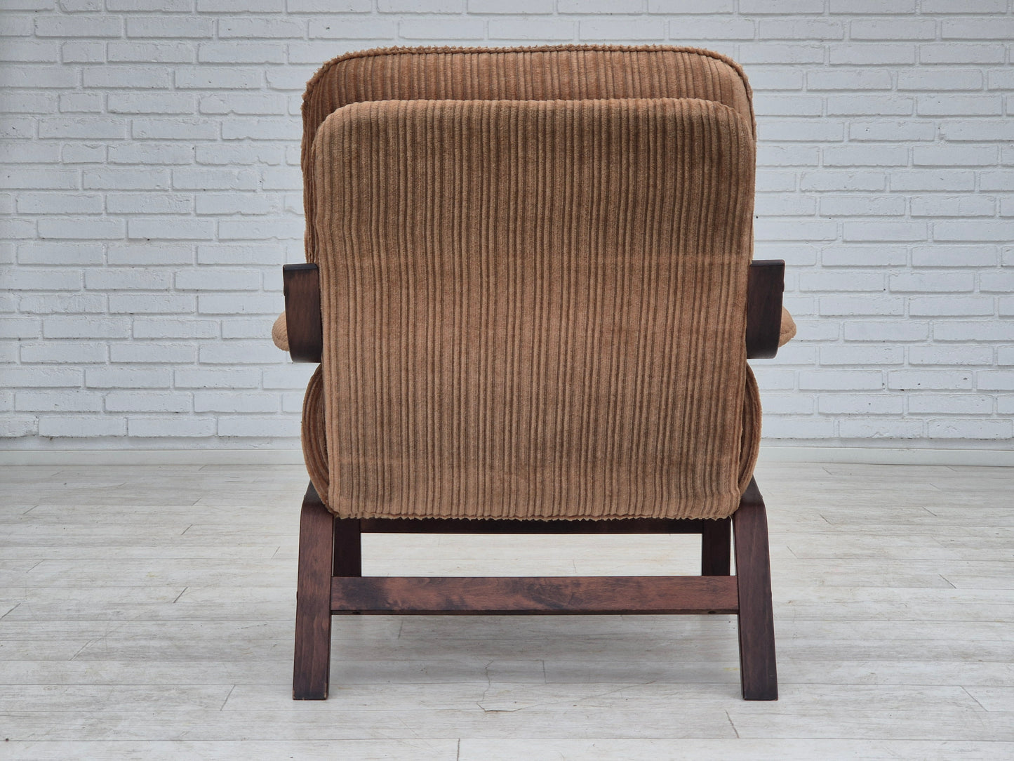 1970s, Danish lounge chair, original very good condition, furniture corduroy.